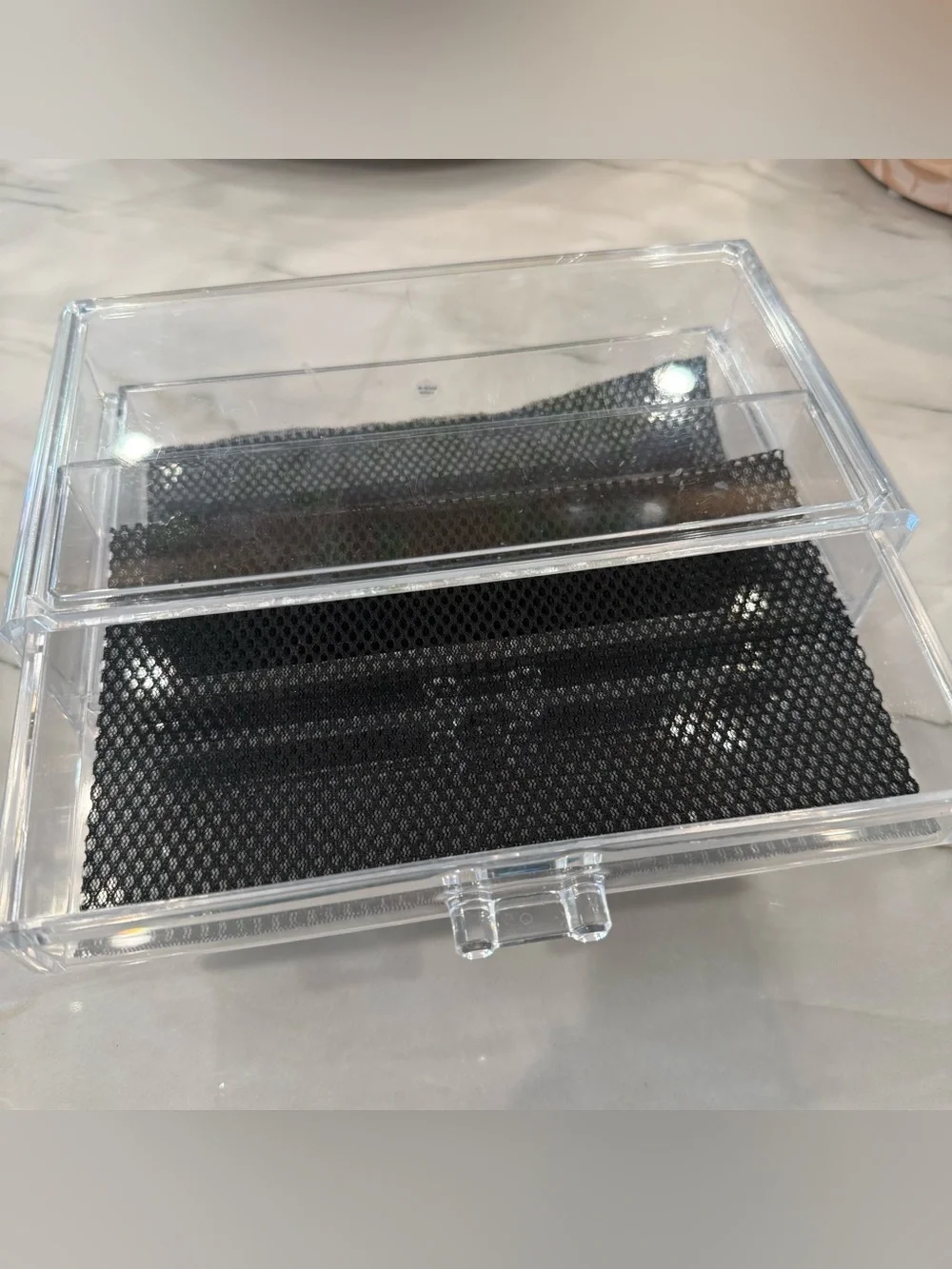 ❤️Clear Acrylic 3-Drawer Jewelry / Cosmetic Organizer